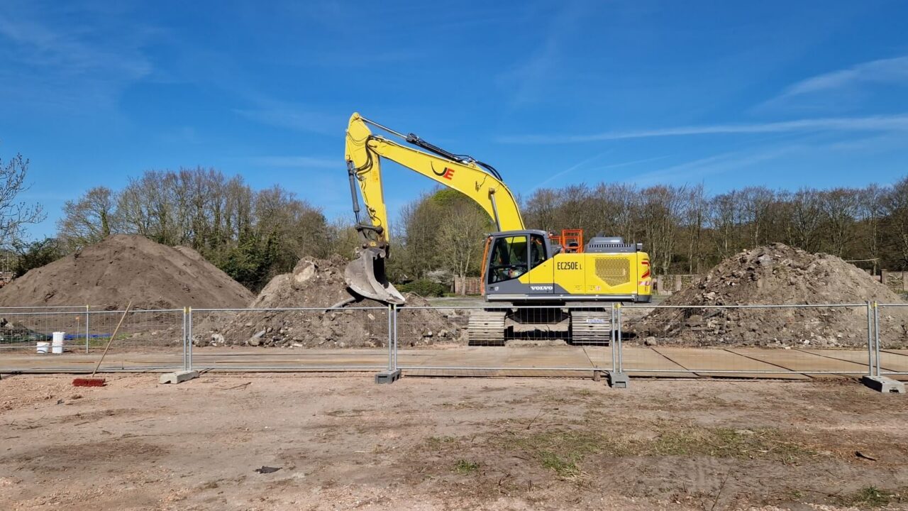 Volvo graafmachine